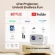 thumbnail image 3 of Yaber L2s 1080P 700 lúmenes ANSI WiFi 6 Bluetooth, 3 of 3