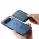 thumbnail image 2 of Funda de Cuero Magnética con Tarjetero para Google Pixel 9 Pro Cubierta Delgada Azul, 2 of 5