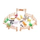 thumbnail image 1 of 15 Piezas De Animales De Granja Modelo Juguetes Educativos Para Decoración De Dise?o De Paisaje De Tren, 1 of 5