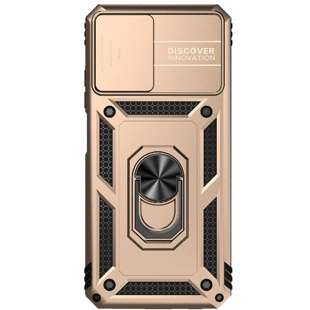 Estuche GANGXUN para Xiaomi Redmi Note 10 4G, soporte giratorio 360°, estilo mecánico y magnético