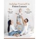 thumbnail image 5 of Sábana bajera ajustable Good Sleep Bedding, tamaño king, 800 quilates, algodón egipcio, 5 of 7