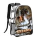 thumbnail image 1 of LeviatánMochila transparente temática, resistente y duradera, bolsa see-through para trabajo, deporte, universidad y viaje, 31 × 43 cm, 1 of 6