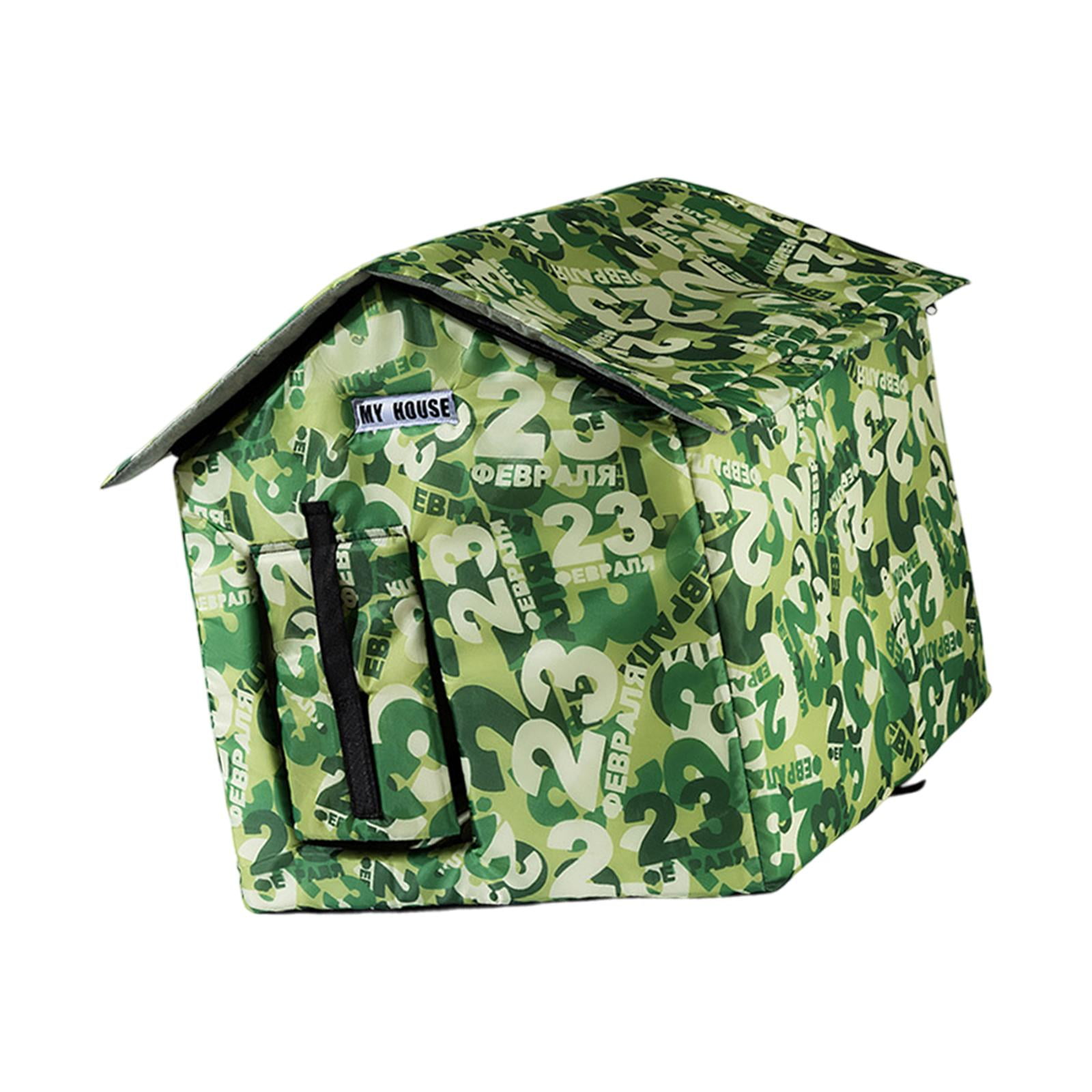 Magideal - Casa Para Gatos Al Aire Libre, Tienda Para Cachorros, Caseta Para Perros Cálida A Prueba De Lluvia, Tienda Para Mascotas, Cama Para Gatitos, Interior, S