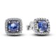 thumbnail image 2 of Aros Pandora Timeless Centelleante Square Blue Halo, 2 of 2