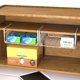 thumbnail image 3 of Organizador de almacenamiento simple para artículos del hogar, cesta para debajo del estante, paquete de 2, 3 of 5