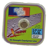 Silver Wave - Nylon Transparen Amarillo 0,30Mm Bobina 100Mts -