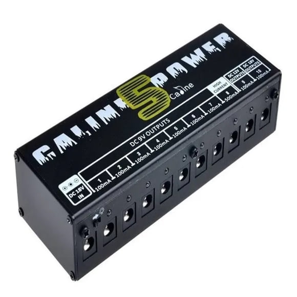 Fuente De Poder Para Pedales De Efecto Caline Cp-05