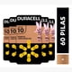 thumbnail image 1 of Pack 60 Pilas Duracell Audífono Tamaño 10 Pilas Audio, 1 of 2