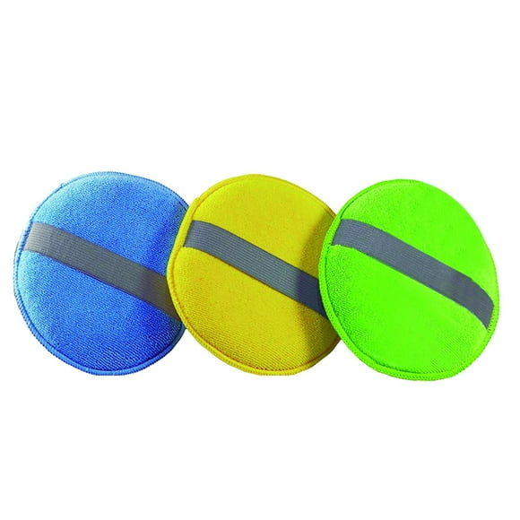 Set de 3 pads pulidores microfibra