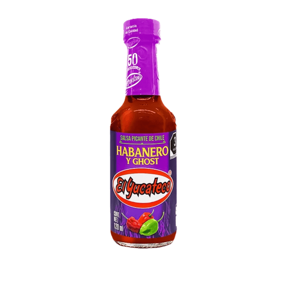 El Yucateco Salsa Picante Habanero & Ghost 120ml