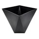 thumbnail image 1 of Macetero Maceta Geometrico Diseño Nordico De Plastico Negro, 1 of 6