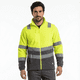 thumbnail image 1 of Micropolar Alta Visibilidad Bicolor Clase 2 Reflectante Hombre Amarillo, 1 of 9
