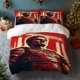 thumbnail image 1 of 3pcs Roman Empire Leader Theme Printed Bedding Set | Polyester Wrinkle-resistant, 1 of 1