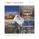 thumbnail image 2 of Adaptador de enchufe TESSAN 2 unidades Australia Tipo I, 2 of 7