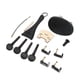 thumbnail image 2 of Kit De Accesorios De Violín Piezas De Violín Endpin Establecida Para Amante 4/4 Principiante De Violín, 2 of 5