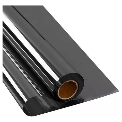 Genérica - Rollo 1.2M*3M Film Polarizado Lamina Control Solar Uvcalorvidrio Negro