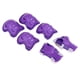 thumbnail image 1 of Juego De Equipo De Protección Para Patinaje, Protector De Rodillos Para Patín Y Bicicleta, Color Morado, 6 Uds., 1 of 3