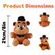 thumbnail image 2 of Peluches PLIIMONA Set de 4 piezas – Animales de horror 20 cm, 2 of 7