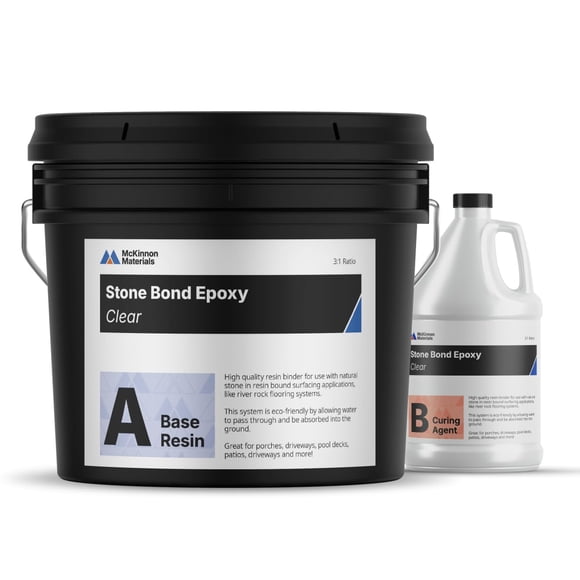 Resina epoxi McKinnon Stone Bond 15 L, aglutinante resistente a los rayos UV