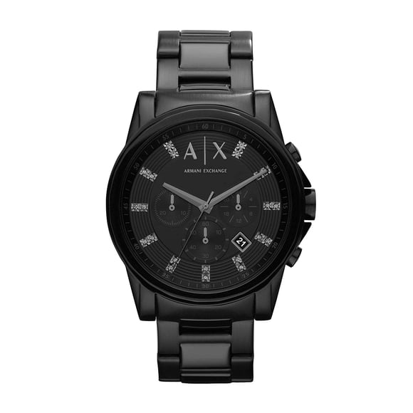 Reloj Armani Exchange AX2093 Chronograph para hombre, acero negro