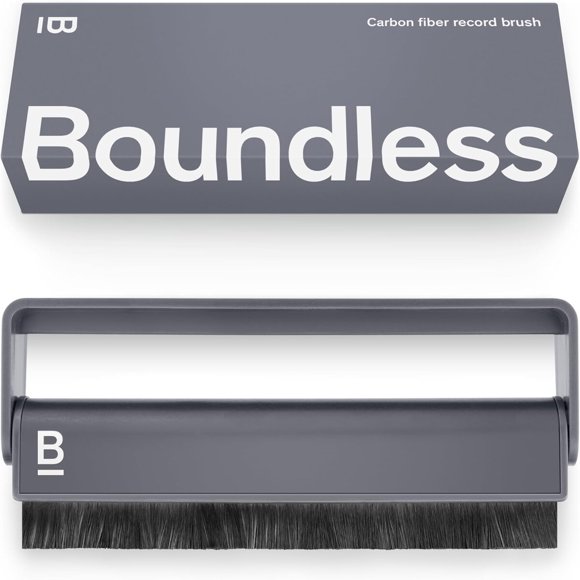 Cepillo para vinilos Boundless Audio de fibra de carbono