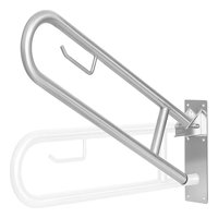 Victtorino - Barra De Seguridad Al Muro Abatible 78 Cm Para Minusvalidos