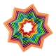 thumbnail image 4 of Novedad Estrella Juguetes Sensoriales Recuerdo De Fiesta Juguete De Aprendizaje Para Amigos Adultos Arco Iris Rojo, 4 of 5