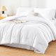 thumbnail image 1 of Juego de cama HIMEET 7 piezas completo en blanco (tamaño completo), 1 of 9