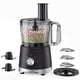 thumbnail image 1 of Procesador de alimentos OLIXIS de 10,5 tazas, 600 W, 5 cuchillas, apto para lavavajillas, 1 of 8