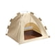 thumbnail image 1 of Tienda De Campaña Para Gatos Y Perros, Casa Semicerrada Para Gatos De Interior, Gatitos, Animales Pequeños, Color Beige, 1 of 3