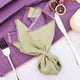 thumbnail image 1 of suxuMhao Servilletas de Tela de Doble Cara, Paquete de 8 Morado&Verde 15.75x15.75in, Servilletas de Cena de Tela Reutilizables Lavables de Algodón Suaves y Absorbentes, Servilletas de Tela Perfectas, 1 of 3