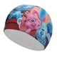 thumbnail image 1 of Pistas de Blue Gorro de Natación de Licra, Gorro de Baño de Tela Cómoda, Gorro Elástico Antideslizante para Hombres, Mujeres y Niños, 1 of 6