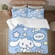 thumbnail image 1 of Cinnamoroll 3-Piece Bedding Set For Kids Boys Girls Adult Cartoon Warm Cute Fashion Holiday Present Gift Bed Sheets, 1 of 5