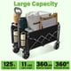 thumbnail image 2 of Carrito plegable micieitie con capacidad de carga de 360 lb, 2 of 9