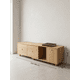 thumbnail image 1 of Rack TV Extensible Moderno Gran Almacenaje Con Cajones Madera 120-198X30X40cm, 1 of 6