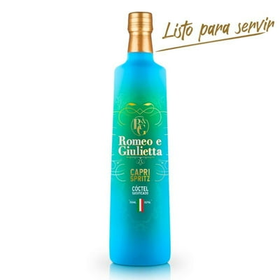 Cóctel Capri Spritz 9,5° Botella 750 Cc Romeo E Giulietta