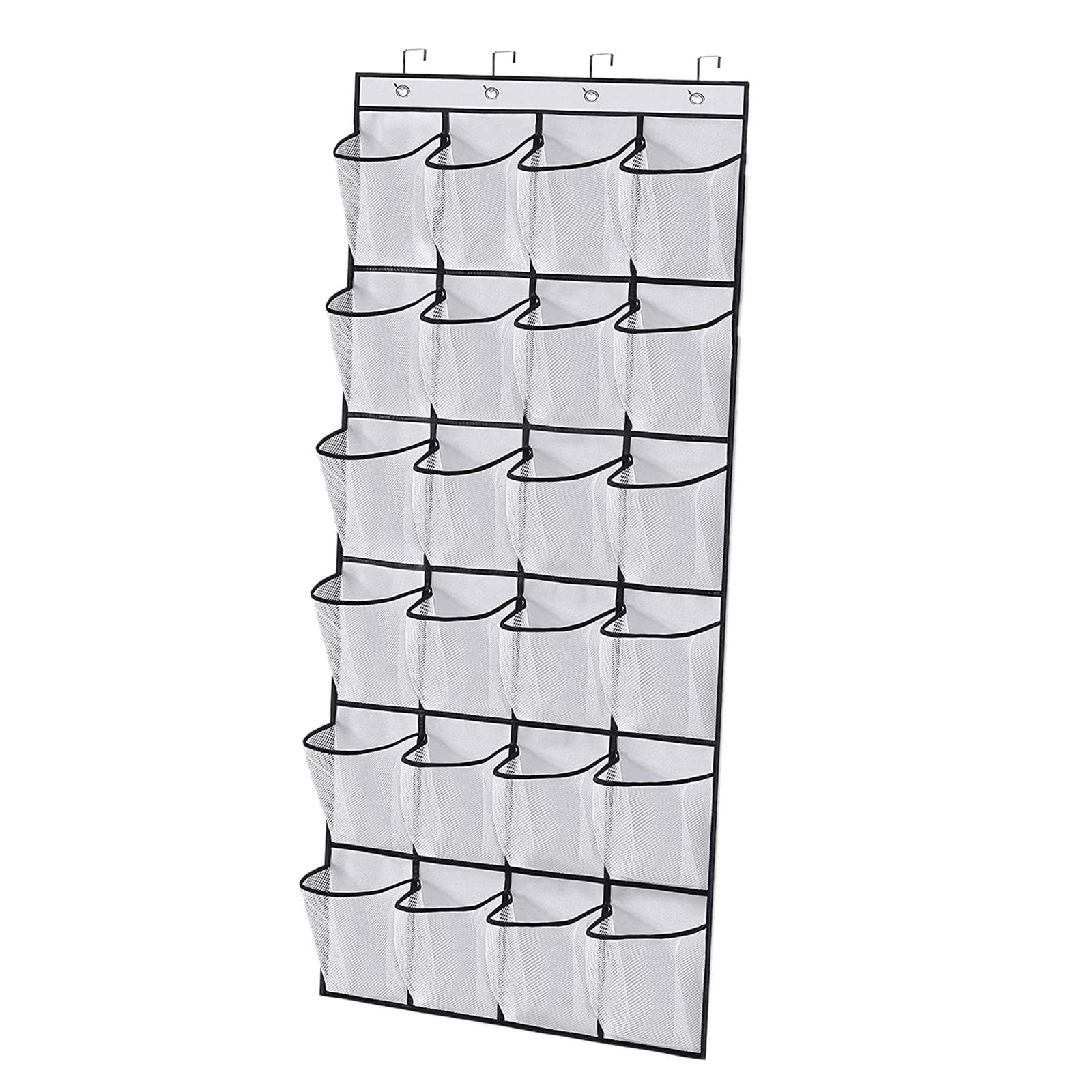 Bothyi - Zapatero Colgante Accesorio De Gran Capacidad Transpirable Para Puerta Dormitorio Blanco