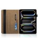 thumbnail image 2 of Funda con relieve del Árbol de la Vida para tablet ipad Pro 13(2024) con soporte, ranuras para tarjetas y soporte para lápiz óptico. Marrón, 2 of 6