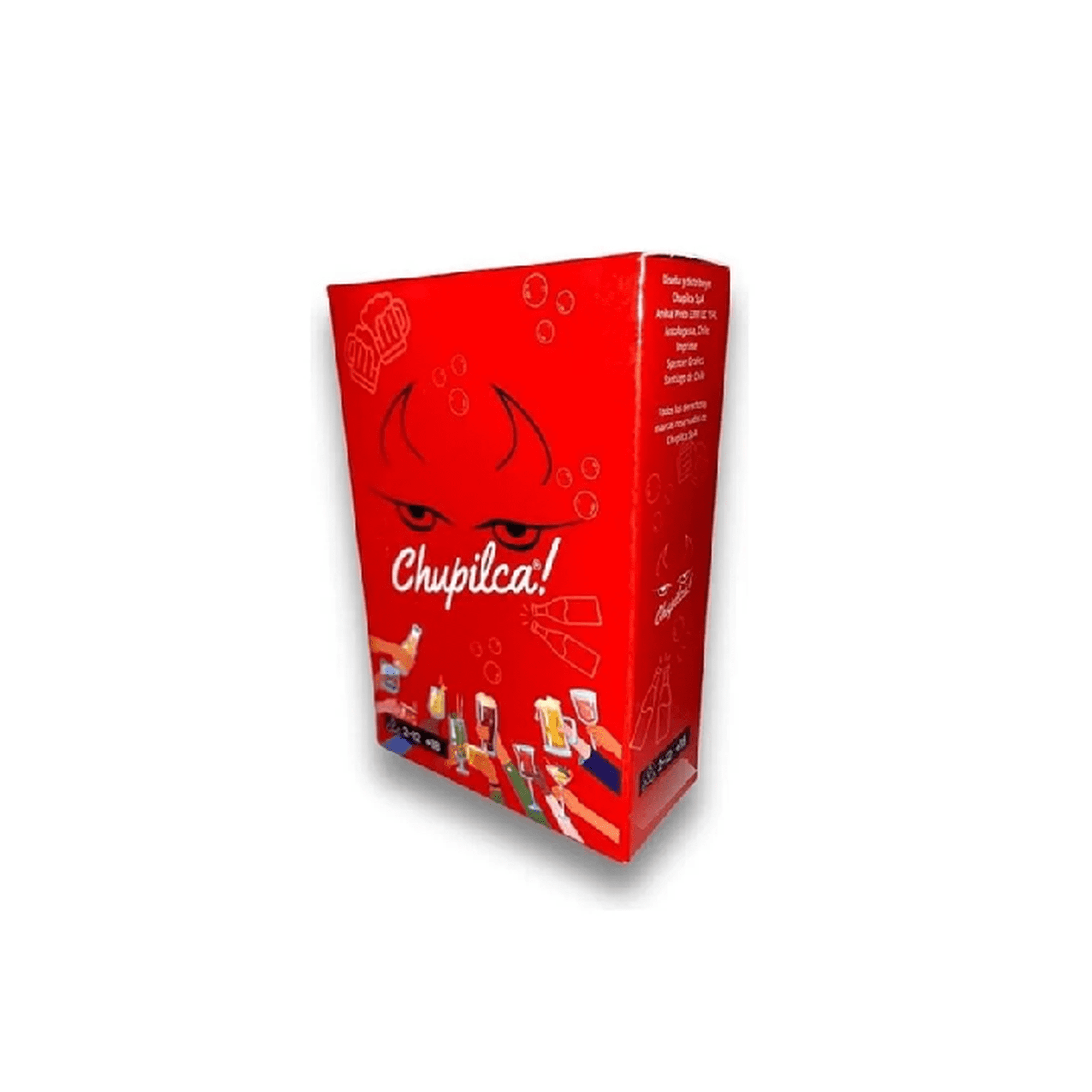 Genérico - Chupilca Origen Juego De Mesa El Que Pierde Toma Party Multicolor