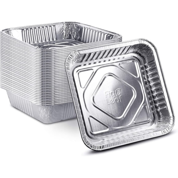 Moldes cuadrados Fig Leaf de aluminio reforzado