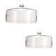 thumbnail image 3 of 2x Clear Cake Dome Tope Tail Bande, 3 of 5