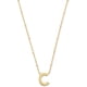 thumbnail image 1 of Collar Kendra Scott Letra C In Gold, 1 of 2