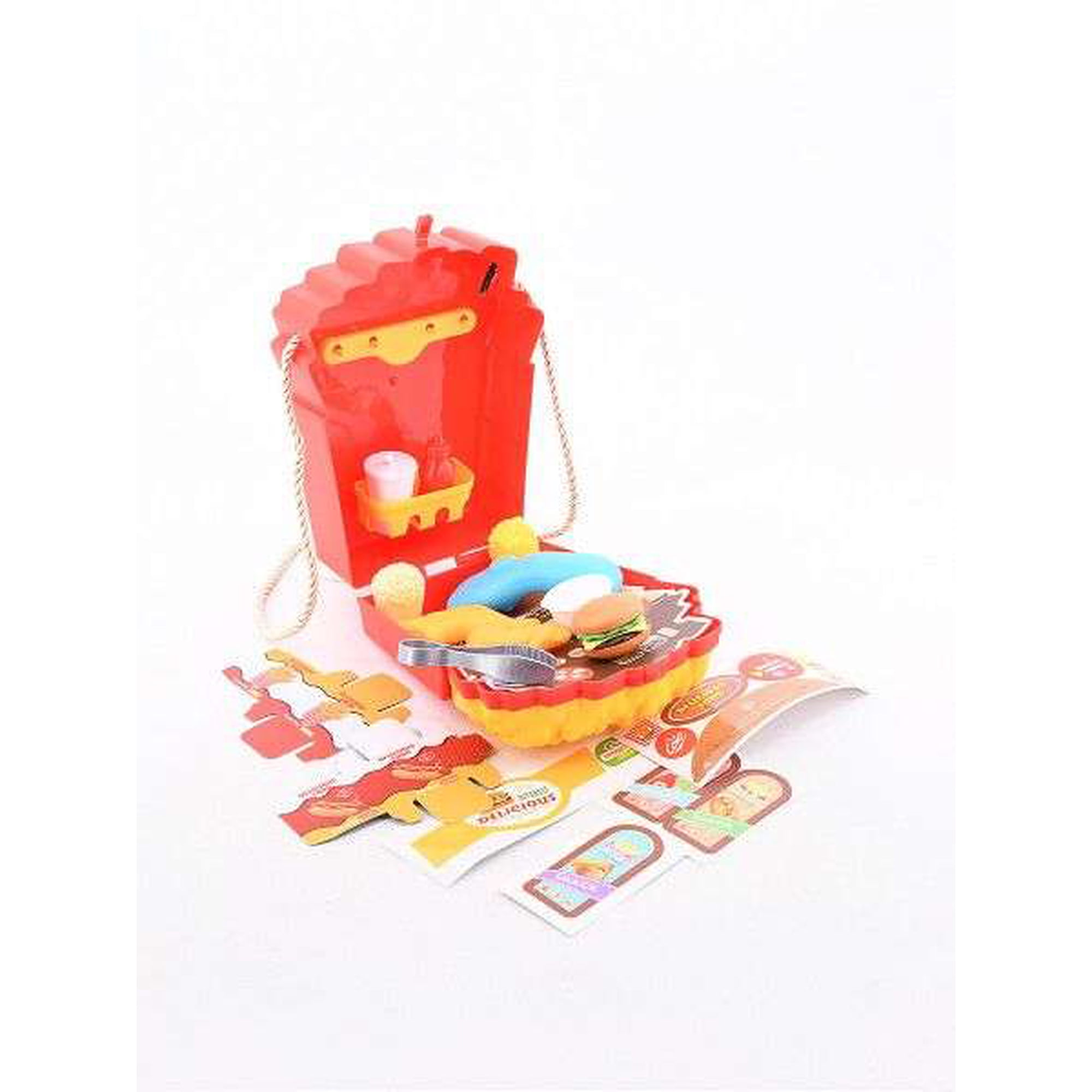 Oem - Juego Comida Hamburguesa Papas Comida De Juguete Bolso