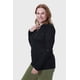 thumbnail image 2 of Polera Mujer Cuello Abotonado Negro, 2 of 4