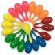 thumbnail image 1 of Maracas Mini OuMuaMua 24pcs Neón para Fiesta, 1 of 3