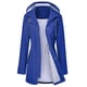 thumbnail image 1 of Gabardina impermeable LOMON con capucha larga para mujer, 1 of 6