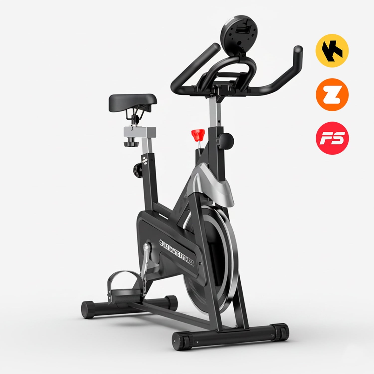 Ultimate Fitness - Bicicleta Spinning Z160 Pro 2.0 Color Negro