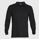 thumbnail image 2 of Polera Pique T/C Ml Hombre negro XXL, 2 of 5