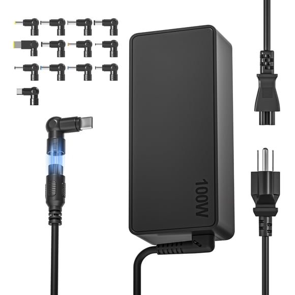 Cargador de portátil NATNO 100W USB‑C, 13 puntas