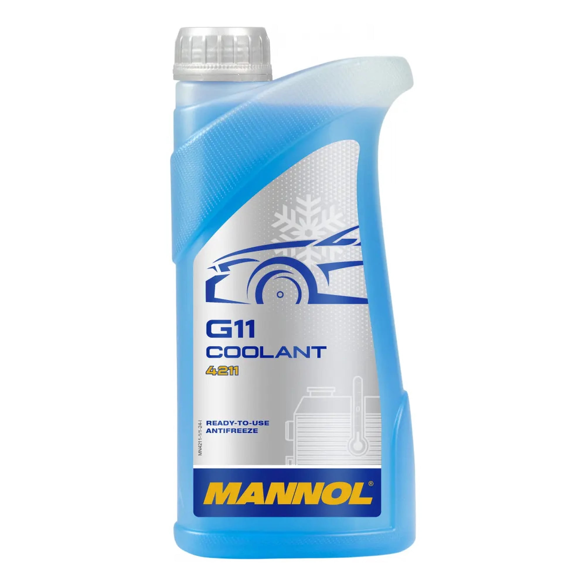 Refrigerante Anticongelante Mannol G11 (-40) Longterm 5lts